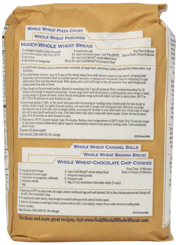 Image of Gold Medal, Whole Wheat Flour, 5 lb