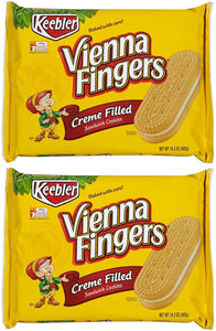 Keebler Vienna Fingers Creme Filled Sandwich Cookies-14.2 oz, 2 pk