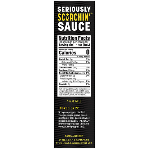 Image of Tabasco Scorpion Hot Sauce (5 Ounce)