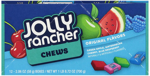 Image of Hersheys Jolly Rancher Fruit Chews, 2.06-Ounces (Pack of 12)