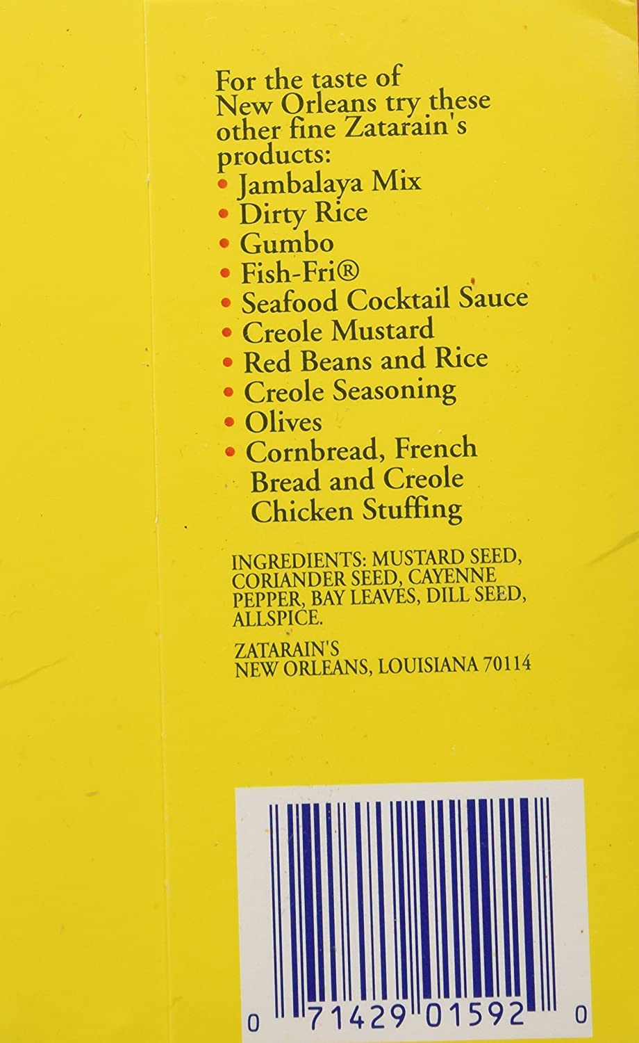 Zatarain's Crab Boil Six 3oz Bags