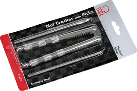 Chef Craft Picks Nut Cracker, One Size, Silver