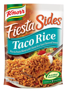 Knorr Fiesta Sides: Taco Rice (Pack of 4) 5.4 oz Bags