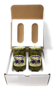 Jake & Amos - Pickled Green Tomatoes / 2 - 16 Oz. Jars