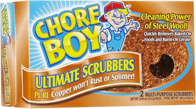 Chore Boy Copper Scouring 4 pack of 2 pads