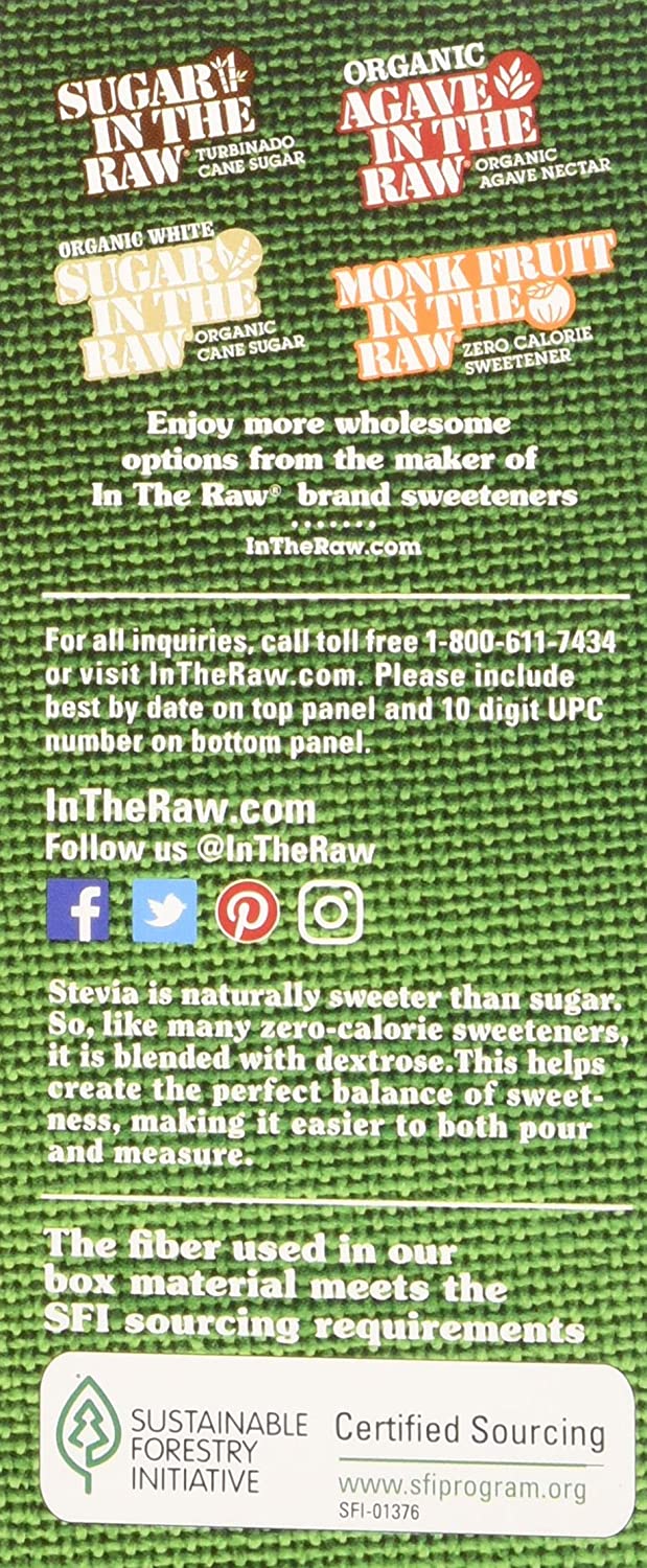 Stevia In The Raw 50 Count Box , 1.75 ounce