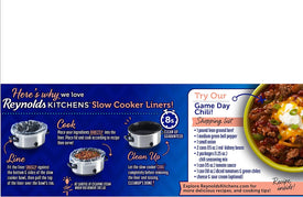 Reynolds Kitchens Slow Cooker Liners, Regular (Fits 3-8 Quarts), 12 Total, 6 Count (Pack of 2)