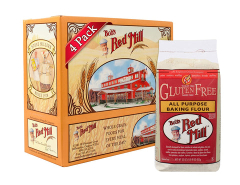 Image of Bob's Red Mill Gluten Free All Purpose Baking Flour, 22 Ounce (Pack Of 4), 88 Ounce