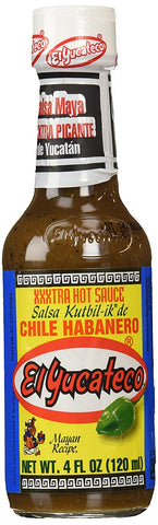 Image of El Yucateco XXXtra Hot Kutbil-ik Mayan Style Habanero Hot Sauce - 4 oz