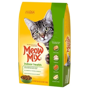 Meow Mix Indoor Formula Dry Cat Food, 3.15 Lbs