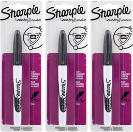 Sharpie Rub-A-Dub Laundry Marker, Pack of 3 (SN31101PP-2)
