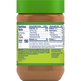 Jif Creamy Peanut Butter of Protein per Serving, Smooth, Creamy Texture – No Stir Peanut Butter