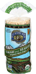 Lundberg Organic Tamari Seaweed Rice Cake - 9 oz