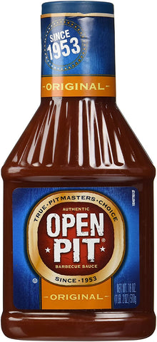 Image of Open Pit Original BBQ Sauce, 18-Ounce (Pack of 3)