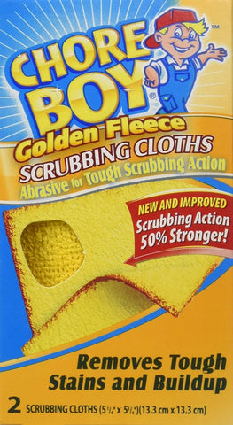 Image of Chore Boy Golden Fleece Scrubbing Cloth - 4-Pack of 2 Cloths