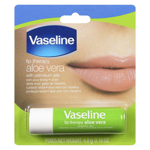 Vaseline Lip Therapy Stick with Petroleum Jelly - 2 Pack (Aloe Vera)