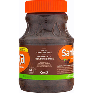 Sanka Instant Decaf Coffee, 8 Ounce Jar (Pack of 4)