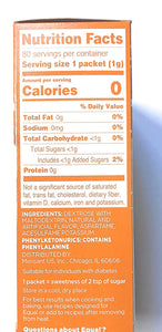 Equal Salted Caramel Zero Calorie Sweetener - 80 Packets