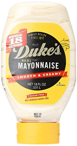 Image of Duke's Mayonnaise Squeeze, 18 oz