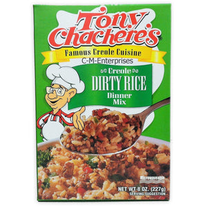 Dirty Rice Tony Chacheres 5 oz each | Rice Mix (6 Pack)