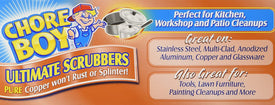 Chore Boy Copper Scouring Pad-2ct
