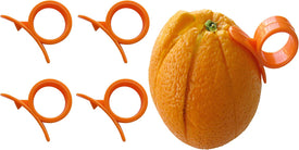 4 Round (Citrus Fruit) Peelers by Chef Craft