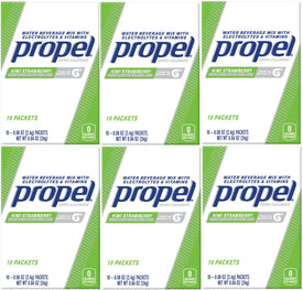 Propel Zero Calorie Nutrient Enhanced Water Beverage Mix (36 packets) 3 different flavors (berry, grape & kiwi strawberry)
