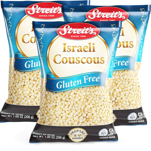 Image of Streits Gluten Free Israeli Couscous, Kosher for Passover, 7.05 Oz Bag