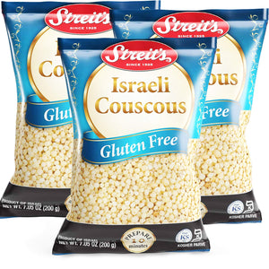 Streits Gluten Free Israeli Couscous, Kosher for Passover, 7.05 Oz Bag