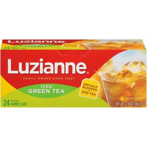 Luzianne Iced Green Tea Bags, Family Size, 24 Count