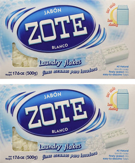 Jabon Zote Blanco Laundry Flakes Pack of 2