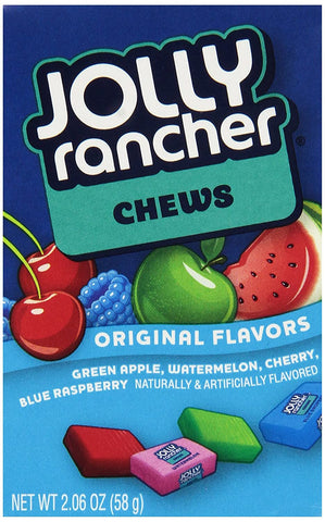 Image of Hersheys Jolly Rancher Fruit Chews, 2.06-Ounces (Pack of 12)