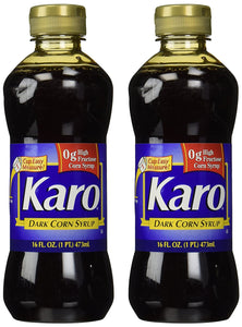 Karo Dark Corn Syrup, 16 Fl. Oz., (Pack of 2)