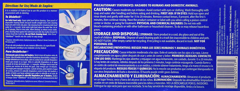 Clorox Toilet Wand Refill, 10 Count