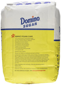 Domino Sugar, Granulated, 10-Pound Bags