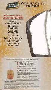 Good Seasons Italian Dressing Mix, 2 Packages with Cruet, 1.4 Oz. Net