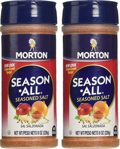 Morton Salt Season-All Seasoned Salt-8 oz (Pack of 2)