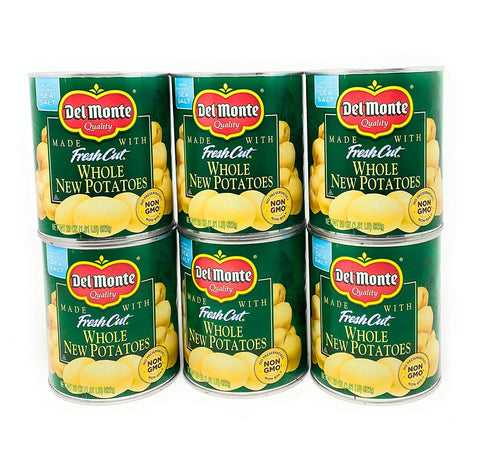 Image of Del Monte Fresh Cut Whole New Potatoes 14.5 oz ~ 6 pack