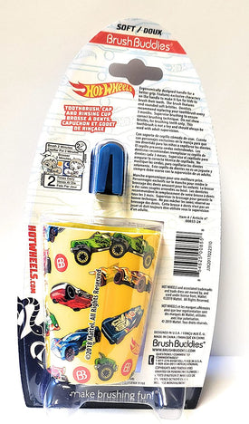 Brush Buddies Hot Wheels Toothbrush Set (Toothbrush, Cap and Cup)