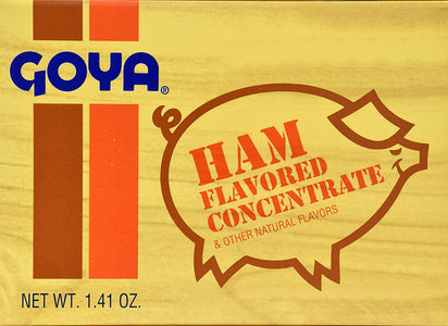 Goya Ham Flavored Concentrated Seasoning 1.41oz | Sabor a Jamon (Pack of 02)