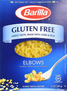 Barilla Gluten Free Elbows 12 Oz