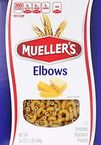 Mueller's Elbows, 16 Ounce