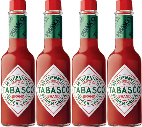 Image of Tabasco Original Flavor Pepper Sauce 2 oz (Pack of 4)