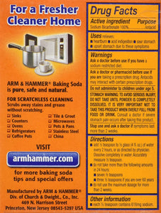Arm & Hammer Pure Baking Soda, 8 Ounce