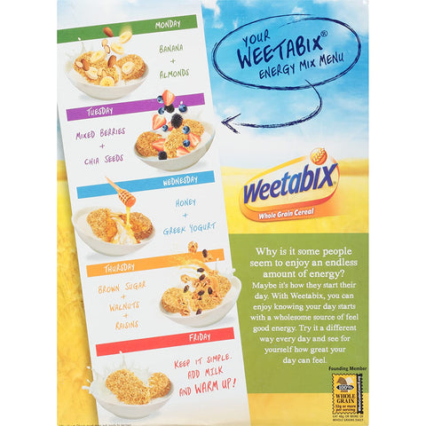 Image of Weetabix Whole Grain Cereal, 14 Ounce (Pack of 6)