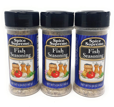 Image of SPICE SUPREME Fish Seasoning 5.75 Oz (162g) (Pack of 3)