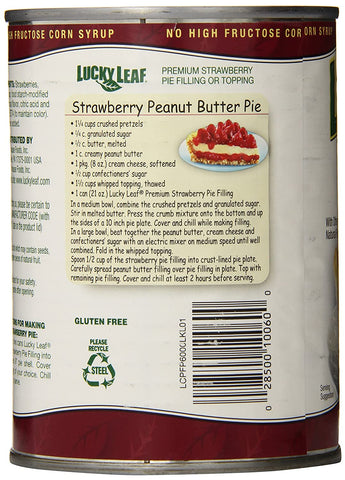 Image of Lucky Leaf Premium Pie Filling, 21 Ounce