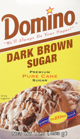 Image of Domino Pure Cane Dark Brown Sugar 1lb