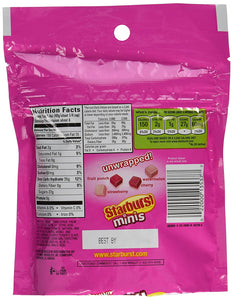 Starburst Mini Fruit Chews FaveReds Unwrapped, 8oz (2 Packs)
