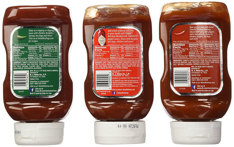 Image of Heinz Spicy Ketchup Lovers Variety Pack: Sriracha, Jalapeno, & Spicy